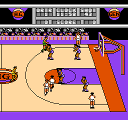 Harlem Globetrotters (USA) In game screenshot